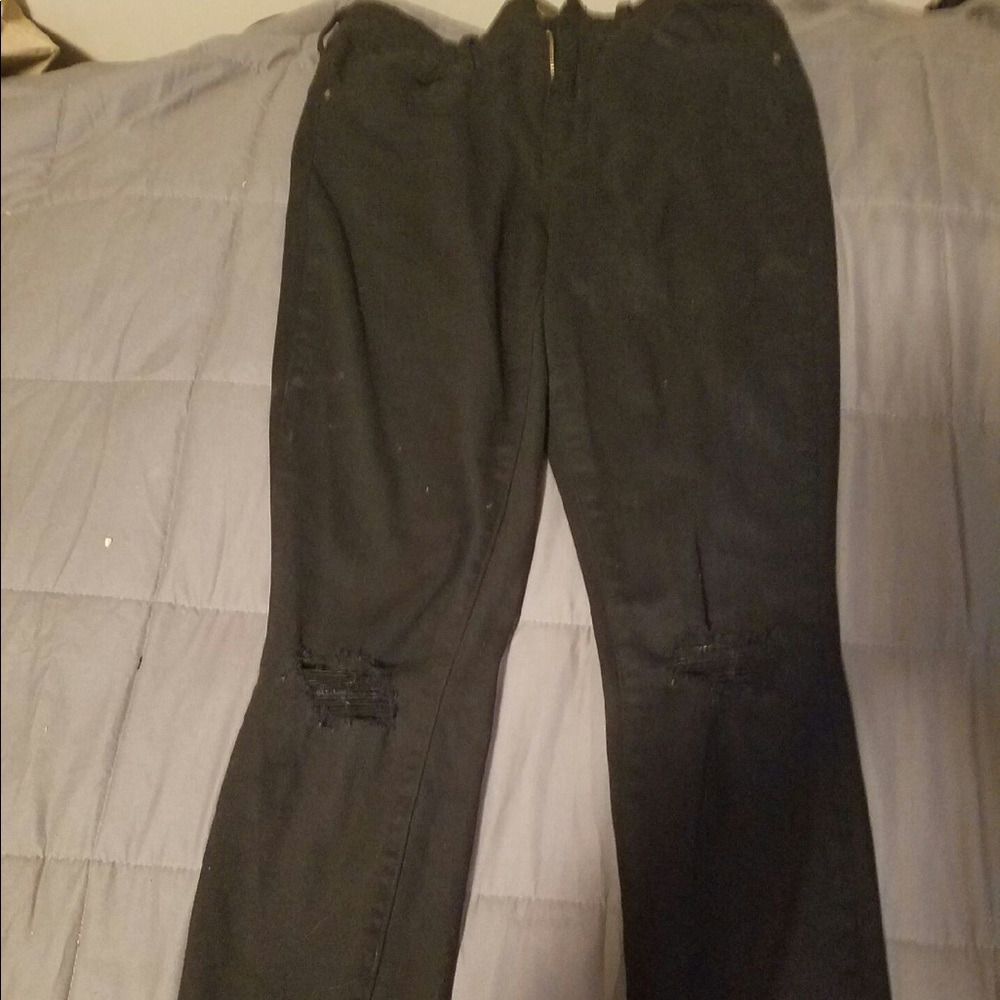 Black ripped pacsun jeans